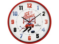 Nástěnné hodiny MPM Quality Dětské hodiny Ice Hockey E01M.4270.20