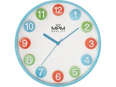 Nástěnné hodiny MPM Quality Dětské hodiny PlayTime E01.4288.31