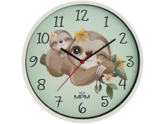 MPM Quality Dětské nástěnné hodiny Lenochod E01M.4267.00 7343794