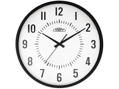 Nástěnné hodiny Prim Elementary - black E01P.4184.90