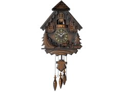 Nástěnné hodiny Prim Kukačky VII - hnědé E07P.4595.50