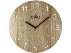 MPM Quality Nástěnné hodiny Dotted - B E07M.4116.50 7370164