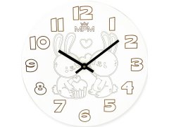 MPM Quality Dětské Nástěnné hodiny Mellie E01.4178.00 7371004