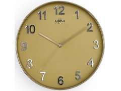 MPM Quality Nástěnné hodiny Golden Simplicity E01.4163.80 7370637
