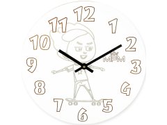 MPM Quality Dětské Nástěnné hodiny Tayde E01.4177.00 7370470