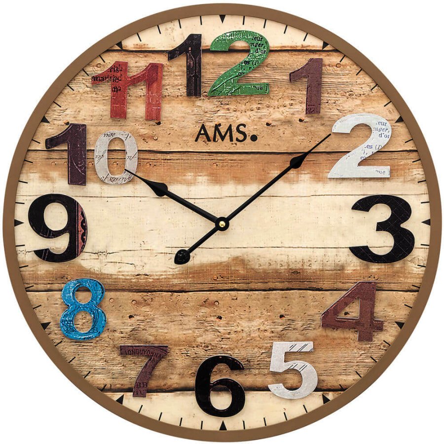 AMS Design Nástěnné hodiny 9539 - Hodiny a&nbsp;budíky Nástěnné hodiny