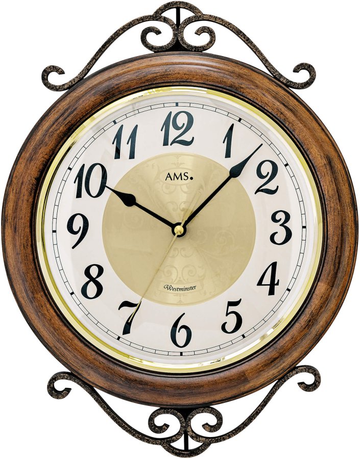 AMS Design Nástěnné hodiny 9565 - Hodiny a budíky Nástěnné hodiny