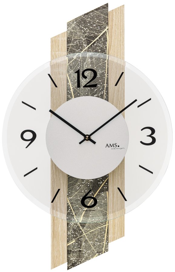 AMS Design Nástěnné hodiny 9664 - Hodiny a budíky Nástěnné hodiny