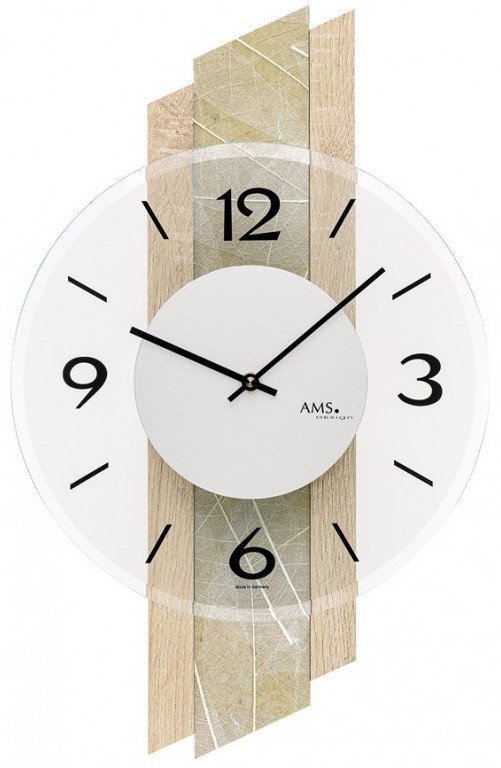 AMS Design Nástěnné hodiny 9665 - Hodiny a budíky Nástěnné hodiny
