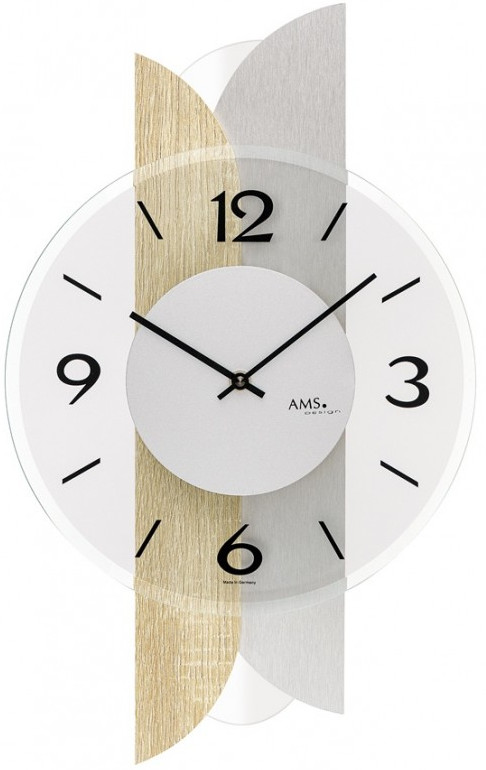 AMS Design Nástěnné hodiny 9667 - Hodiny a&nbsp;budíky Nástěnné hodiny