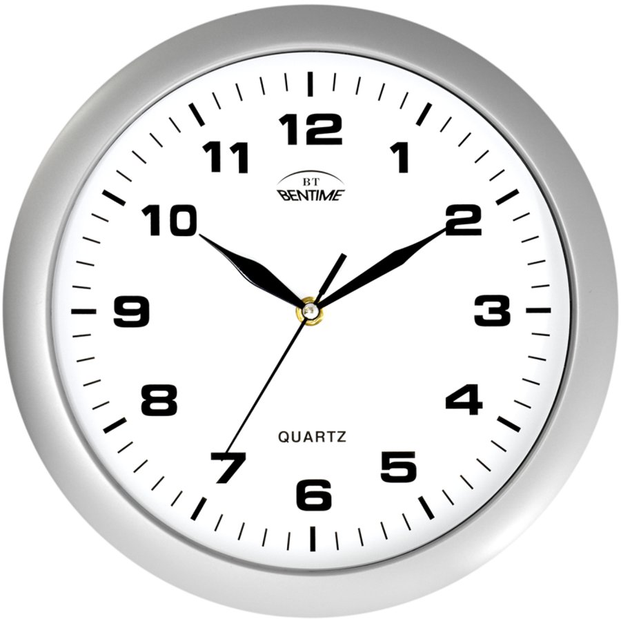 Bentime Nástěnné hodiny H01-SW8047S - Hodiny a&nbsp;budíky Nástěnné hodiny