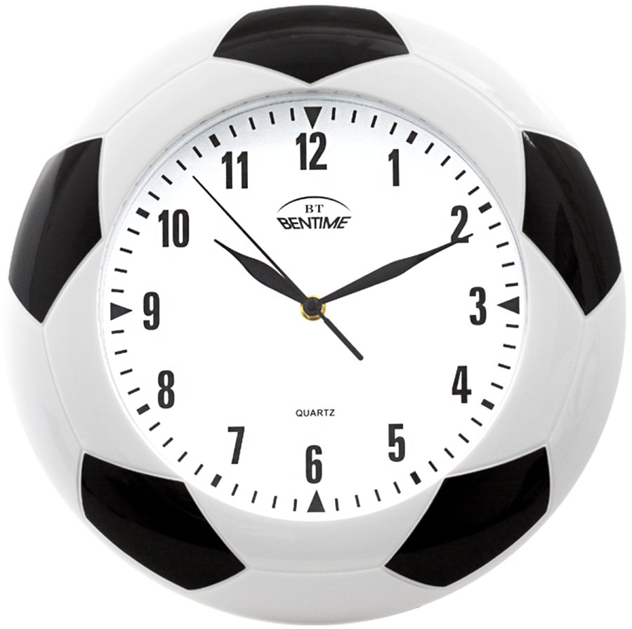 Nástěnné hodiny Bentime Dětské hodiny H09-SC19809W - Hodiny a&nbsp;budíky Nástěnné hodiny