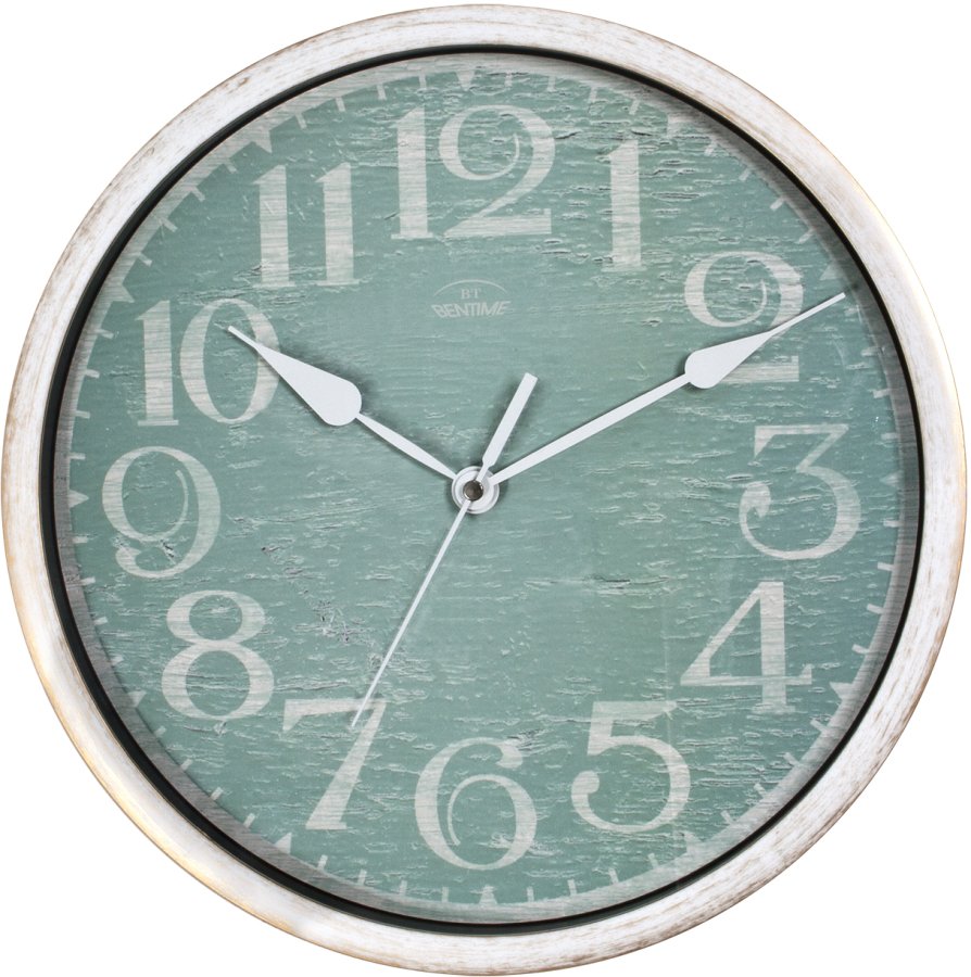 Bentime Nástěnné hodiny H14-7929C-WH - Hodiny a&nbsp;budíky Nástěnné hodiny