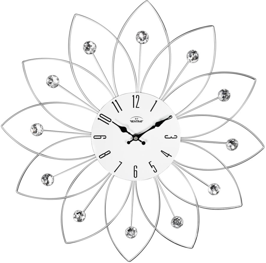 Bentime Nástěnné hodiny H34-SM0044 - Hodiny a&nbsp;budíky Nástěnné hodiny