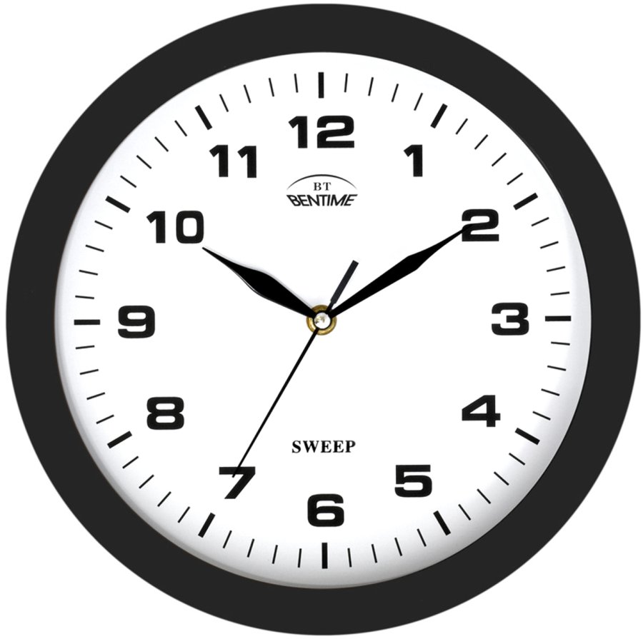 Bentime Nástěnné hodiny H39-SW8047B - Hodiny a&nbsp;budíky Nástěnné hodiny