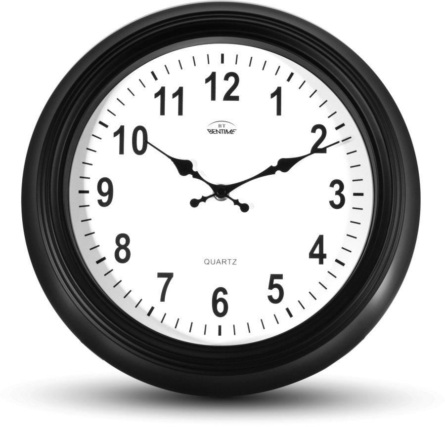 Bentime Nástěnné hodiny H50-SW9006B - Hodiny a&nbsp;budíky Nástěnné hodiny