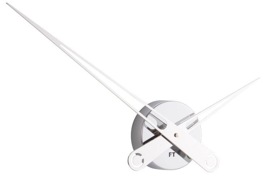 Nástěnné hodiny Future Time Hands Chrome FT9650CH