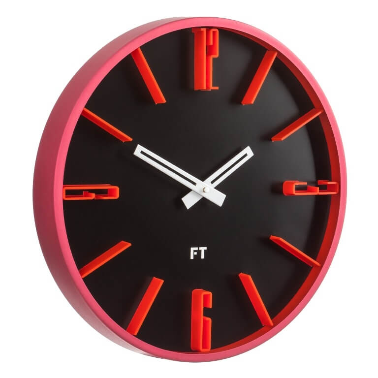 Nástěnné hodiny Future Time Numbers FT6010BK - Hodiny a&nbsp;budíky Nástěnné hodiny