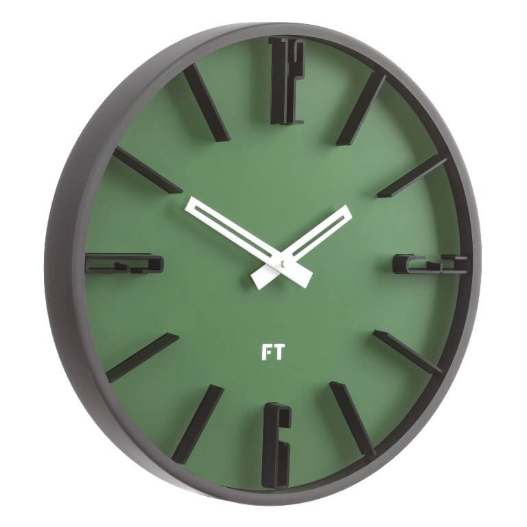 Nástěnné hodiny Future Time Numbers FT6010GR