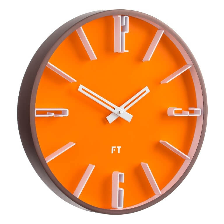 Nástěnné hodiny Future Time Numbers FT6010OR