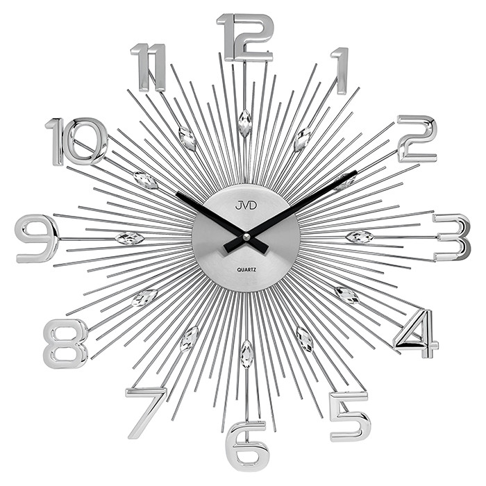 Nástěnné hodiny JVD Paprskové hodiny HT108.1 - Hodiny a&nbsp;budíky Nástěnné hodiny