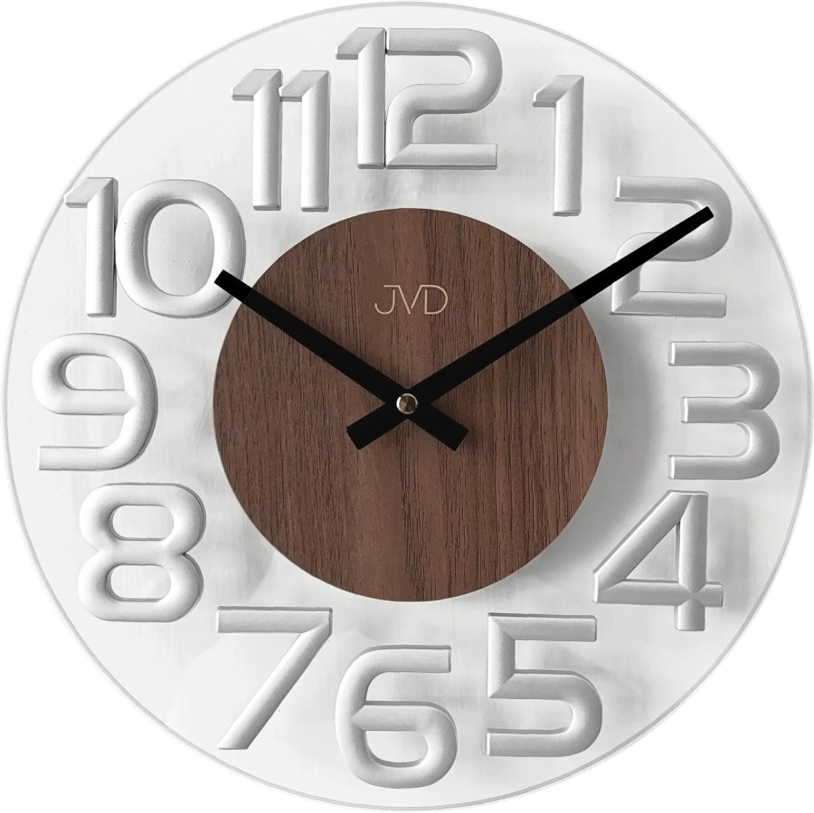 Nástěnné hodiny JVD Nástěnné designové hodiny HT098.4 - Hodiny a&nbsp;budíky Nástěnné hodiny