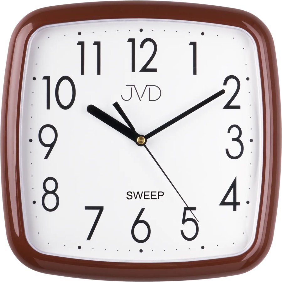 JVD Nástěnné hodiny s&nbsp;plynulým chodem HP615.9 - Hodiny a&nbsp;budíky Nástěnné hodiny