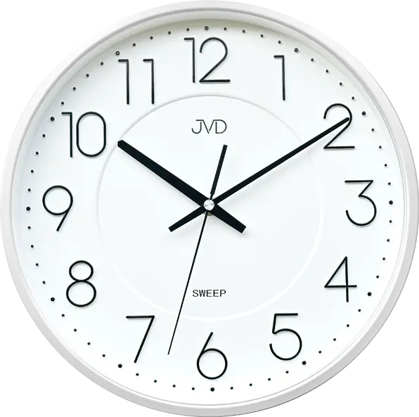 JVD Nástěnné hodiny s&nbsp;plynulým chodem HX2495.2 - Hodiny a&nbsp;budíky Nástěnné hodiny