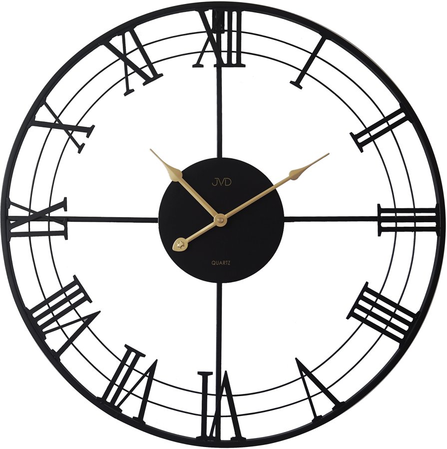 Nástěnné hodiny JVD Nástěnné kovové hodiny HJ103 - Hodiny a&nbsp;budíky Nástěnné hodiny