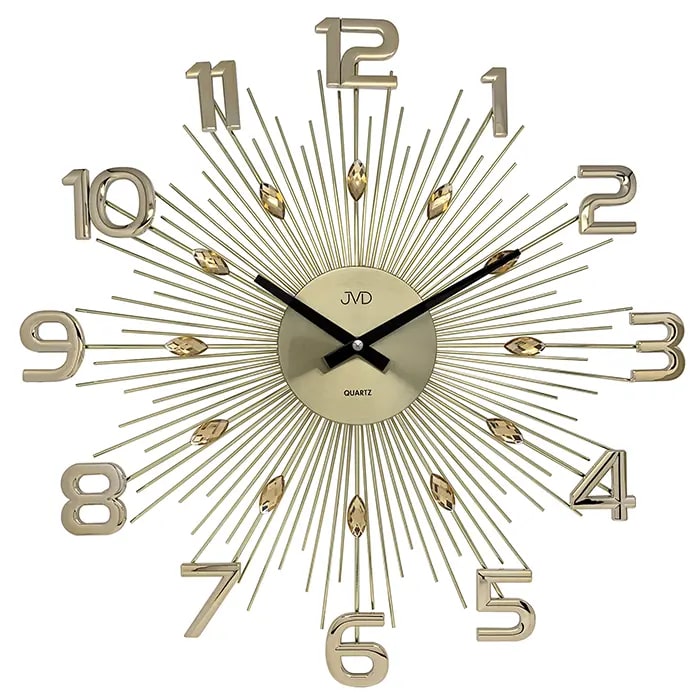 Nástěnné hodiny JVD Paprskové hodiny HT108.2 - Hodiny a&nbsp;budíky Nástěnné hodiny