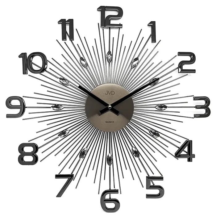 Nástěnné hodiny JVD Paprskové hodiny HT108.3 - Hodiny a&nbsp;budíky Nástěnné hodiny