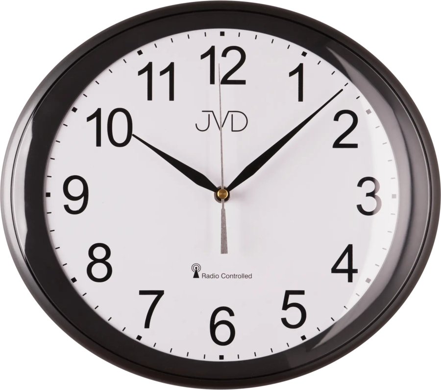 Nástěnné hodiny JVD Rádiem řízené hodiny RH64.1 - Hodiny a&nbsp;budíky Nástěnné hodiny