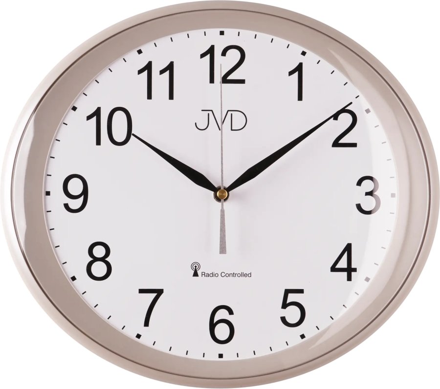 Nástěnné hodiny JVD Rádiem řízené hodiny RH64.5 - Hodiny a&nbsp;budíky Nástěnné hodiny