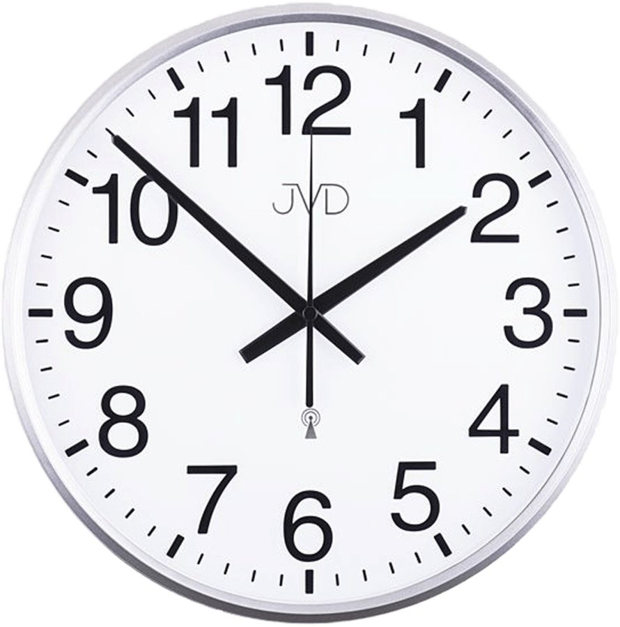 Nástěnné hodiny JVD Rádiem řízené hodiny RH684.1 - Hodiny a budíky Nástěnné hodiny