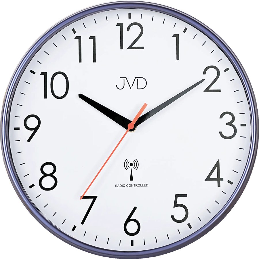 JVD Rádiově řízené nástěnné hodiny RH502.2 - Hodiny a&nbsp;budíky Nástěnné hodiny