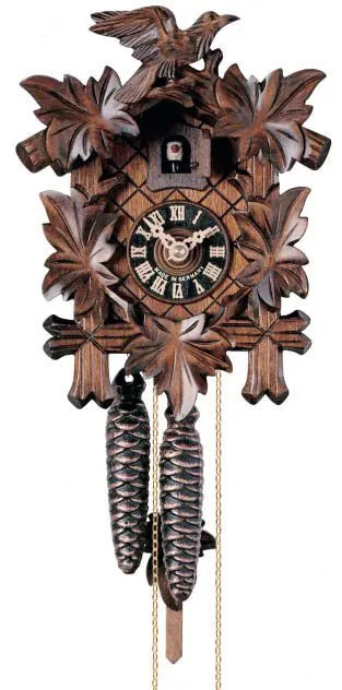 Nástěnné hodiny JVD Ručně řezané kukačky Hönes s&nbsp;jednodenním strojkem K100P - Hodiny a&nbsp;budíky Nástěnné hodiny