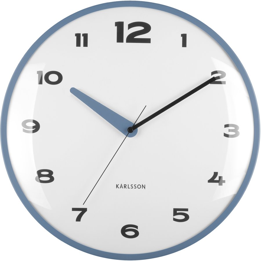Karlsson Designové nástěnné hodiny 6028BL - Hodiny a&nbsp;budíky Nástěnné hodiny