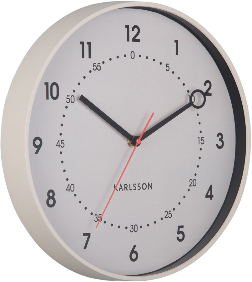 Karlsson Designové nástěnné hodiny 6038WG - Hodiny a&nbsp;budíky Nástěnné hodiny