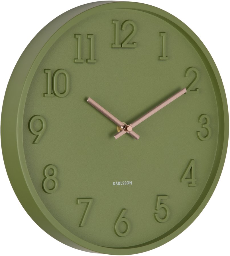 Karlsson Designové nástěnné hodiny 6041GR - Hodiny a&nbsp;budíky Nástěnné hodiny