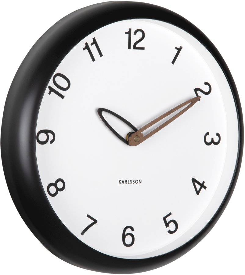 Karlsson Designové nástěnné hodiny 6043BK - Hodiny a&nbsp;budíky Nástěnné hodiny