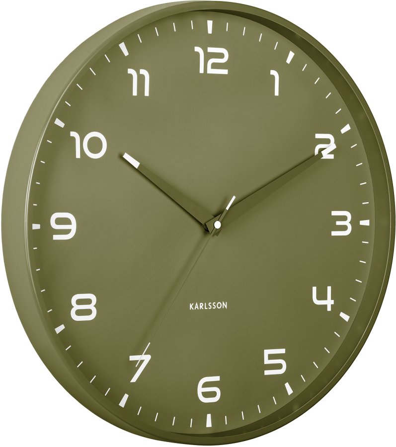 Karlsson Designové nástěnné hodiny 6053GR - Hodiny a&nbsp;budíky Nástěnné hodiny