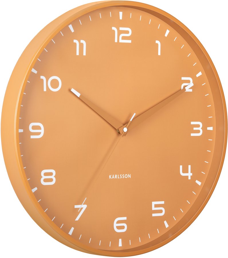 Karlsson Designové nástěnné hodiny 6053YE - Hodiny a&nbsp;budíky Nástěnné hodiny