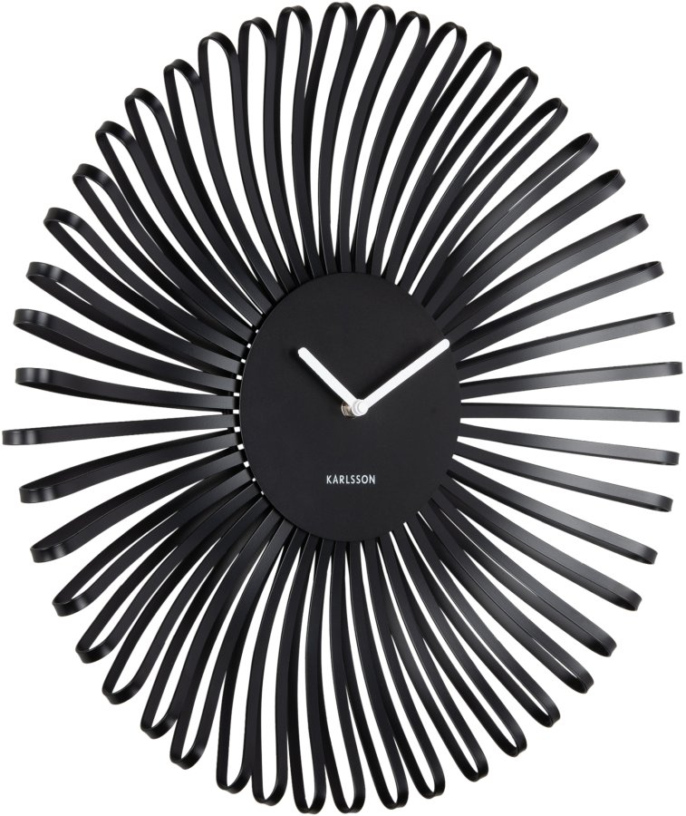 Karlsson Designové nástěnné hodiny 6075BK - Hodiny a&nbsp;budíky Nástěnné hodiny