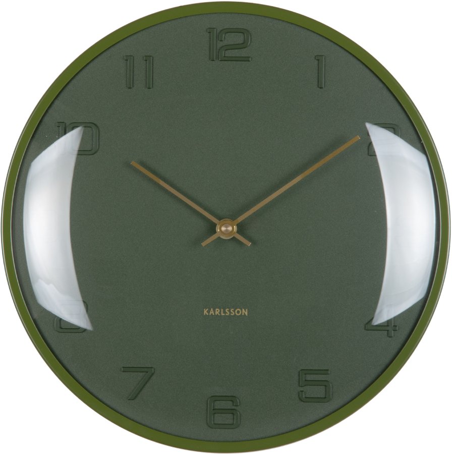 Karlsson Designové nástěnné hodiny 6084DG - Hodiny a&nbsp;budíky Nástěnné hodiny