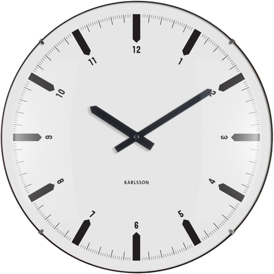 Karlsson Designové nástěnné hodiny 6086WH