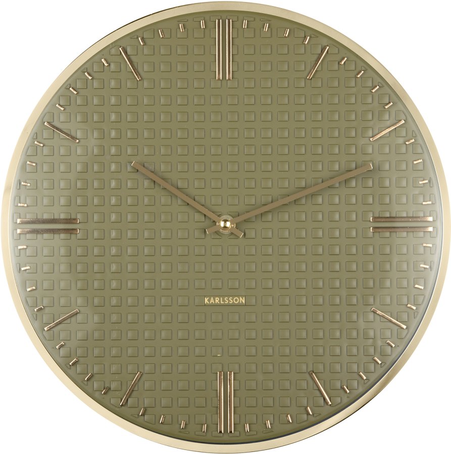 Karlsson Designové nástěnné hodiny 6091GR