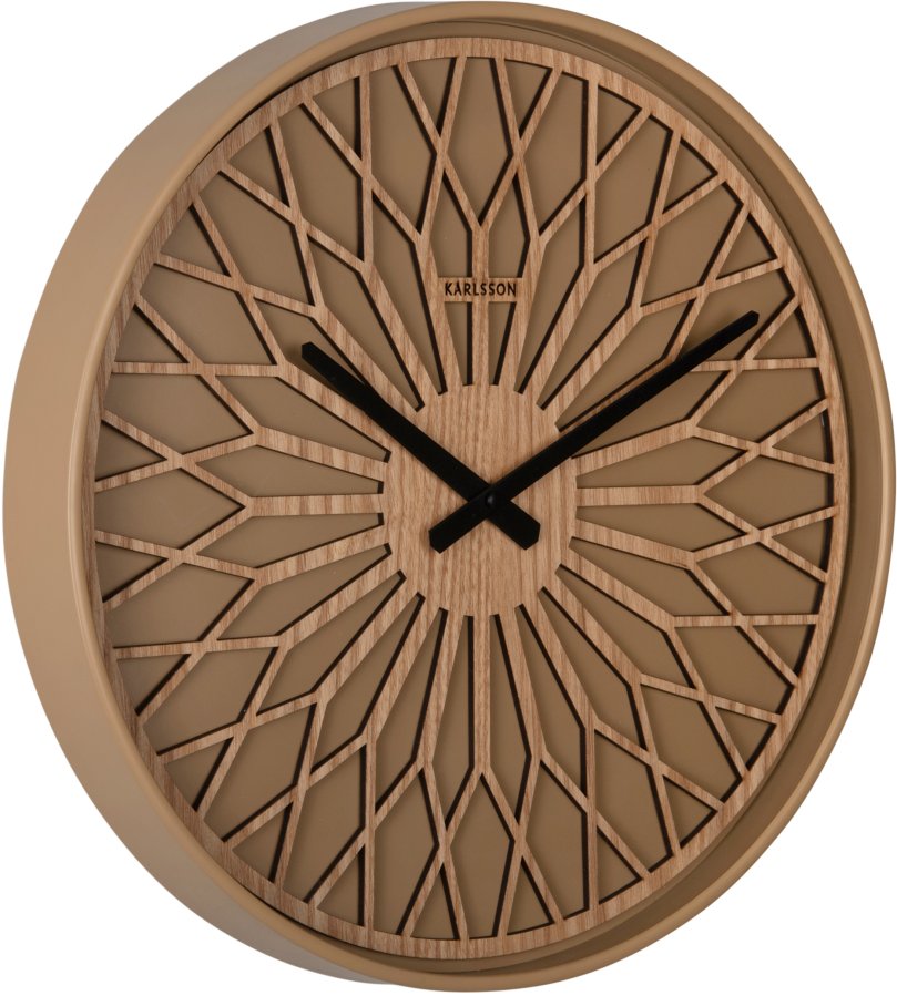 Karlsson Designové nástěnné hodiny 6092BR - Hodiny a&nbsp;budíky Nástěnné hodiny