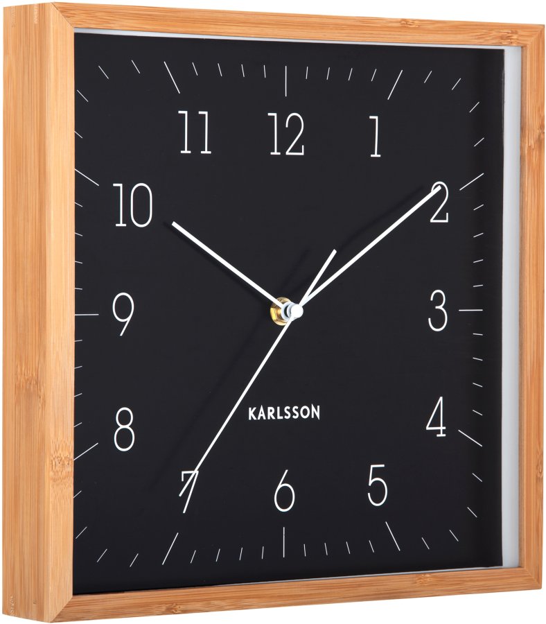 Karlsson Designové nástěnné hodiny 6114BK - Hodiny a&nbsp;budíky Nástěnné hodiny
