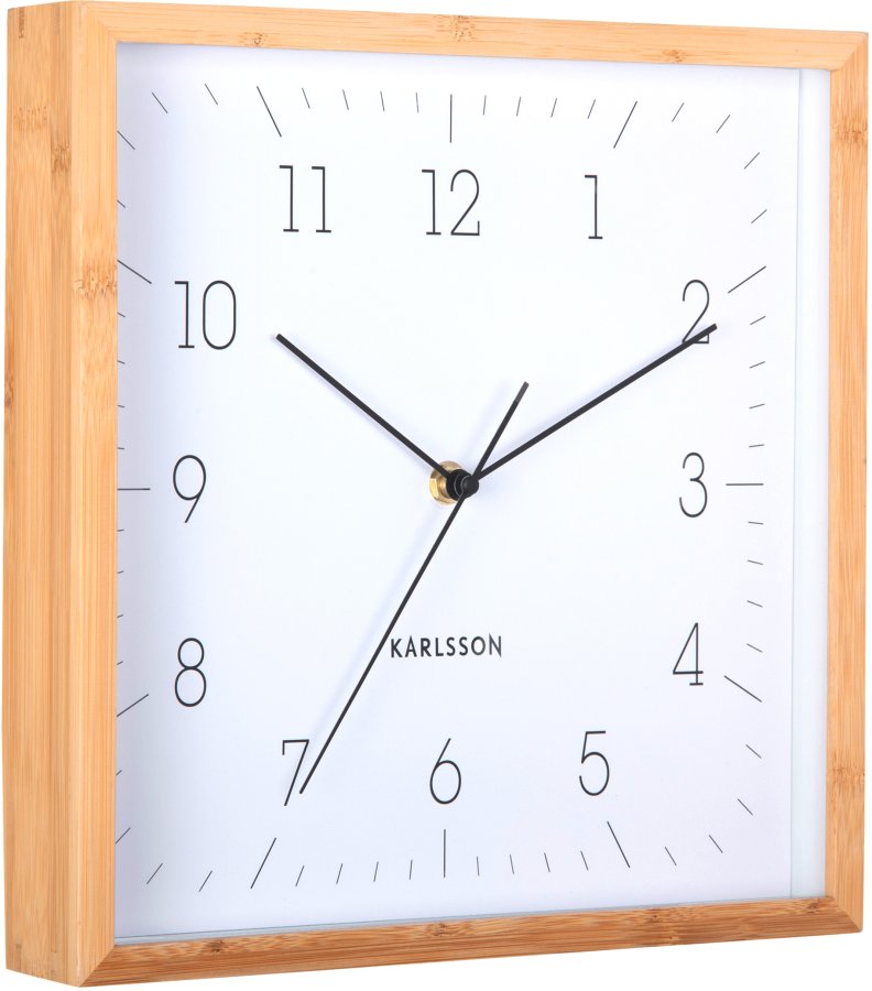 Karlsson Designové nástěnné hodiny 6114WH