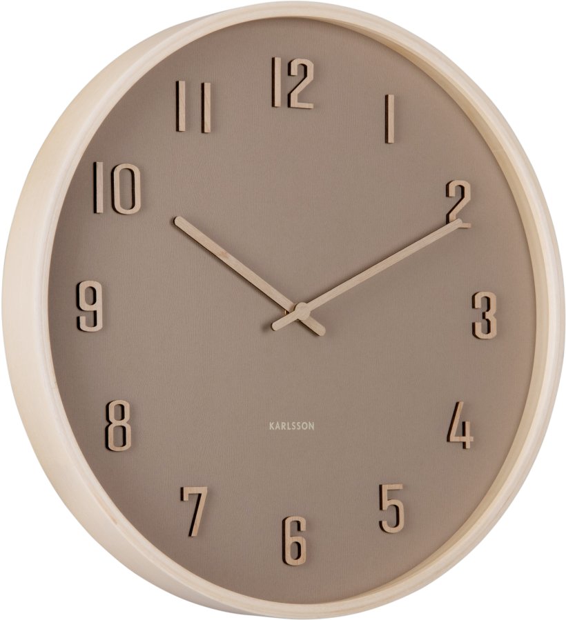 Karlsson Designové nástěnné hodiny 6117BR - Hodiny a&nbsp;budíky Nástěnné hodiny